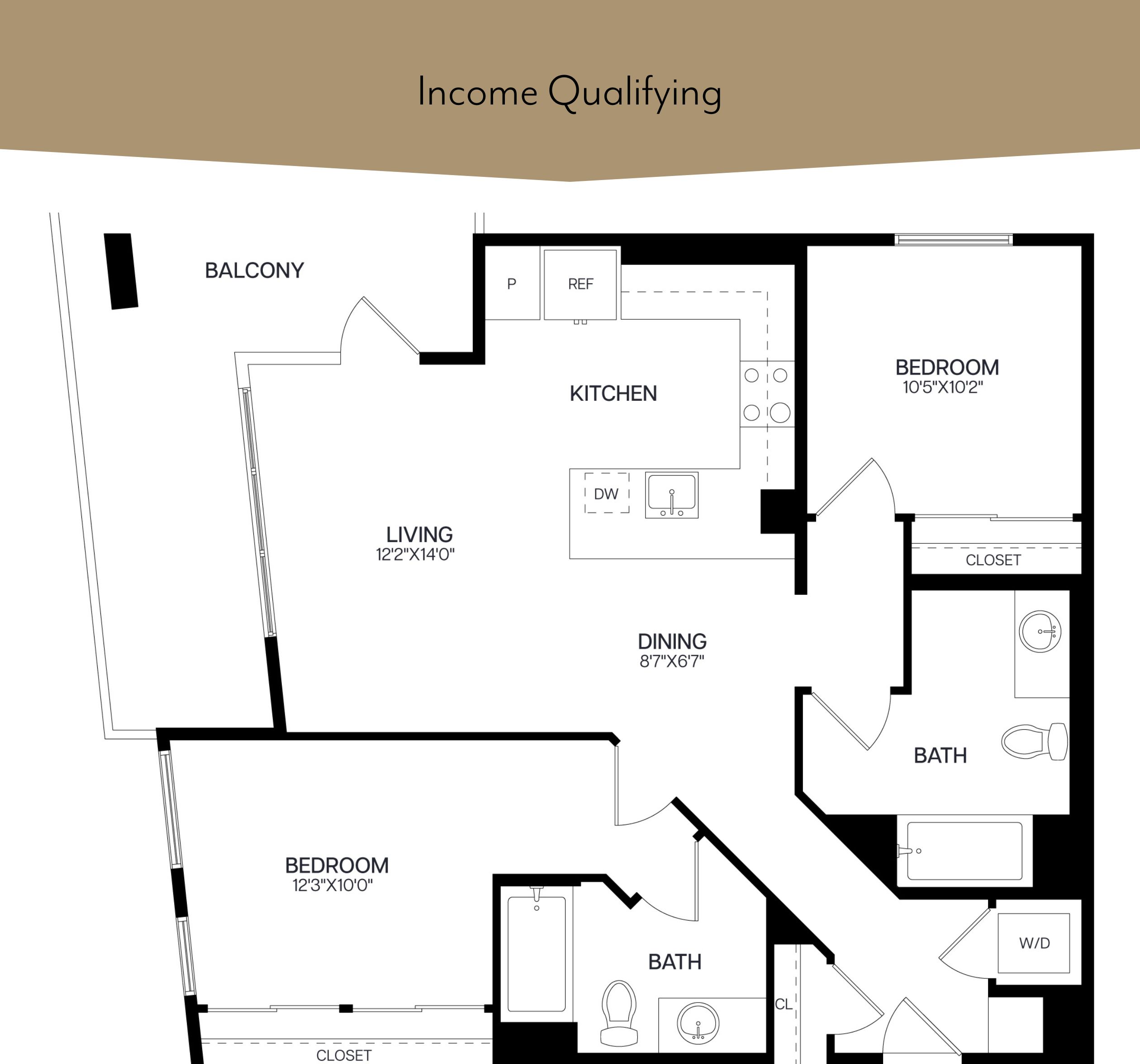 Floor Plan Image of Apartment Apt 0029